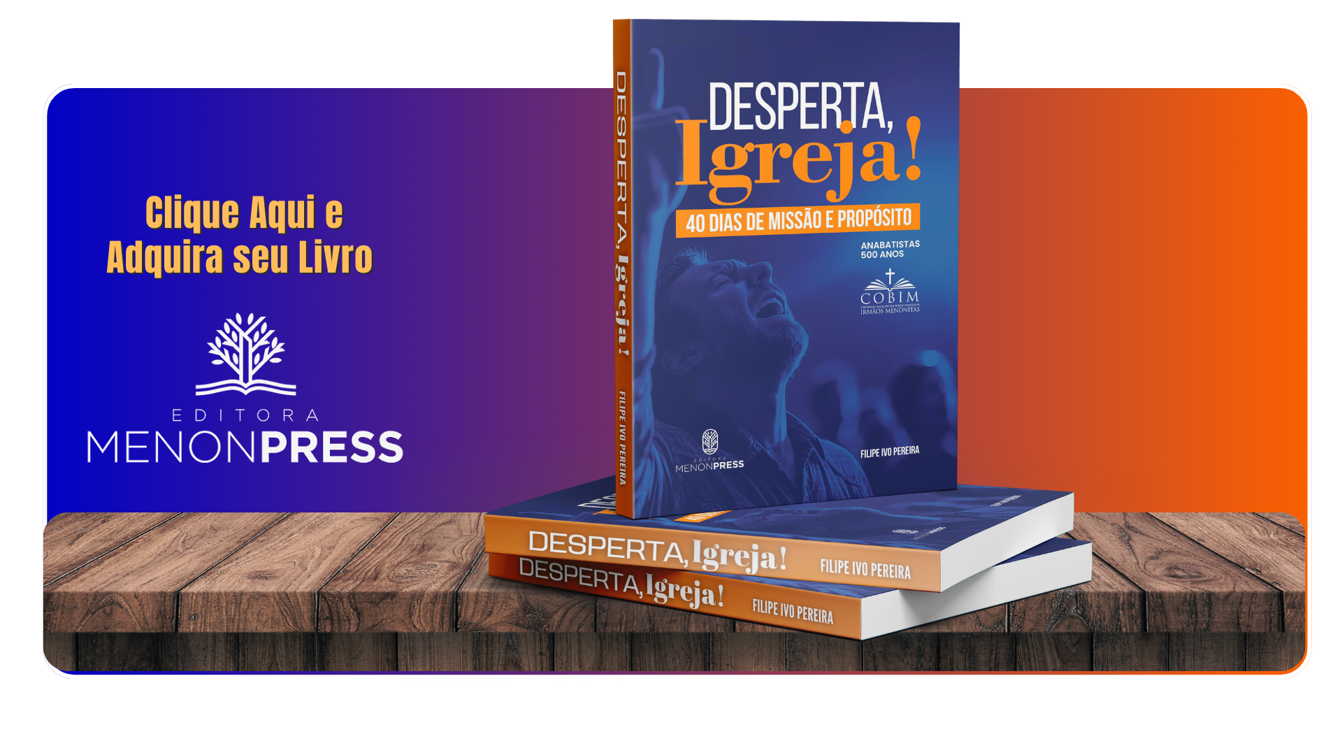 Card Livro Desperta, Igreja!