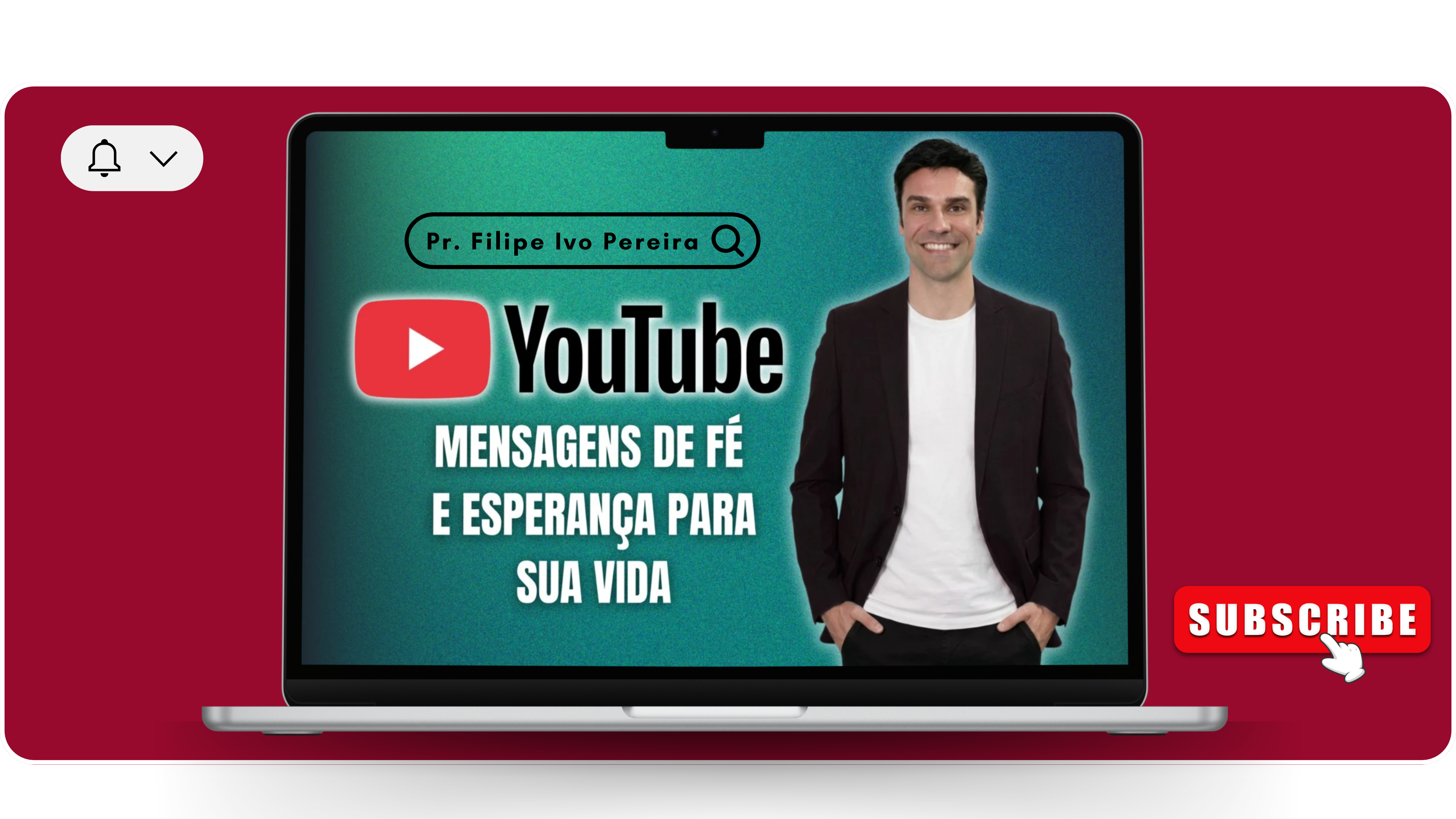 Card YouTube Mensagens que Encorajam e Transformam