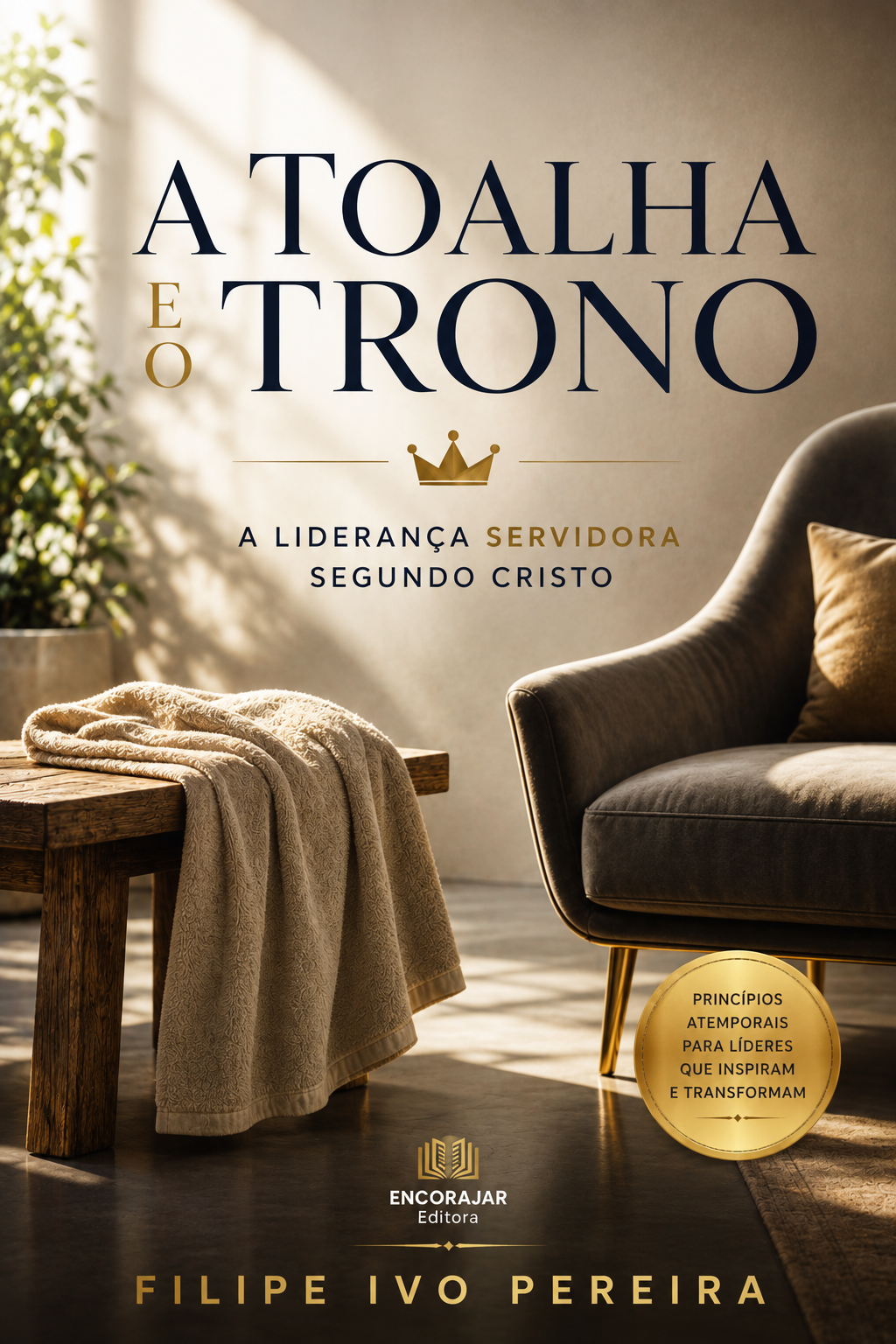 Capa do ebook A Toalha e o Trono